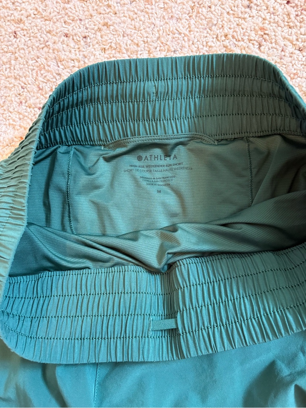 Athleta High Rise Weekender Run Short - Picture 3 of 3